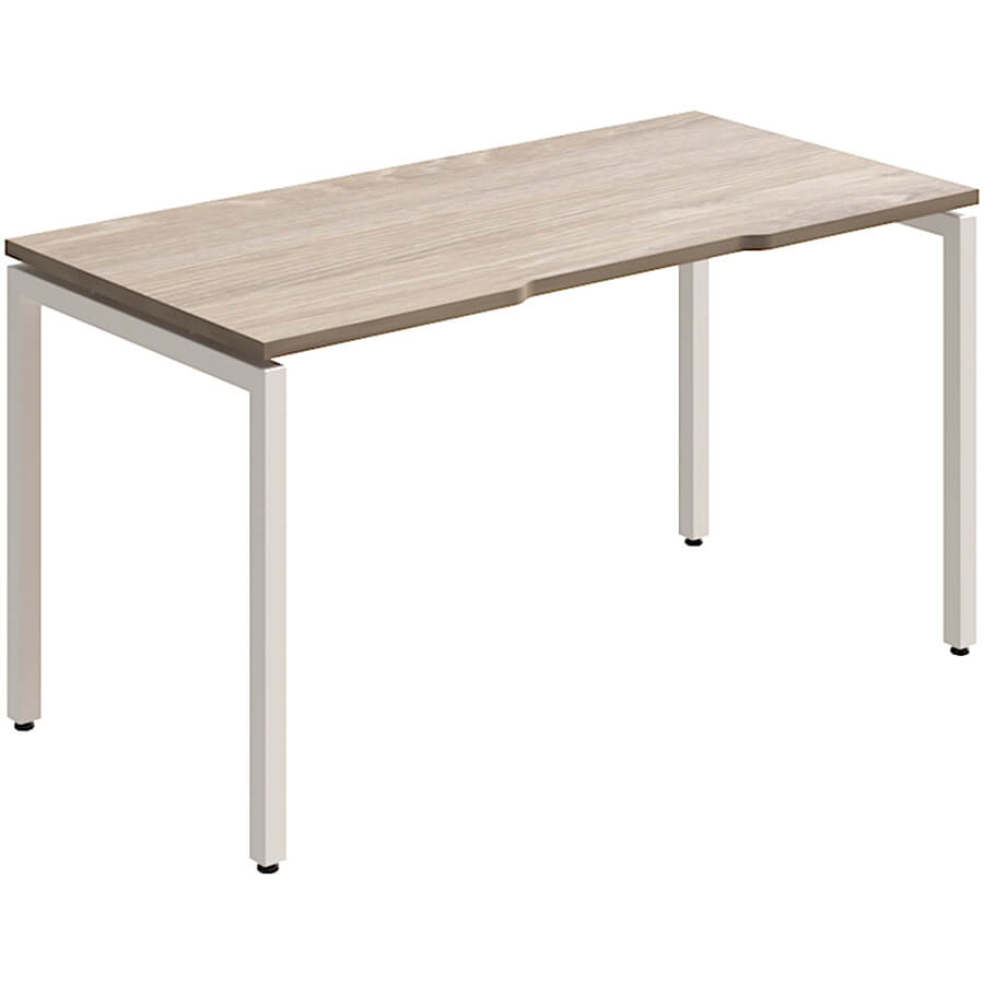 RM-3.2+F-21 Стол на металлокаркасе Мебель Стиль Rio Project (Дуб верцаска MS)