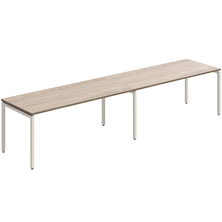 RP-1(x2)+F-35 Стол на металлокаркасе Мебель Стиль Rio Project (Дуб верцаска MS)