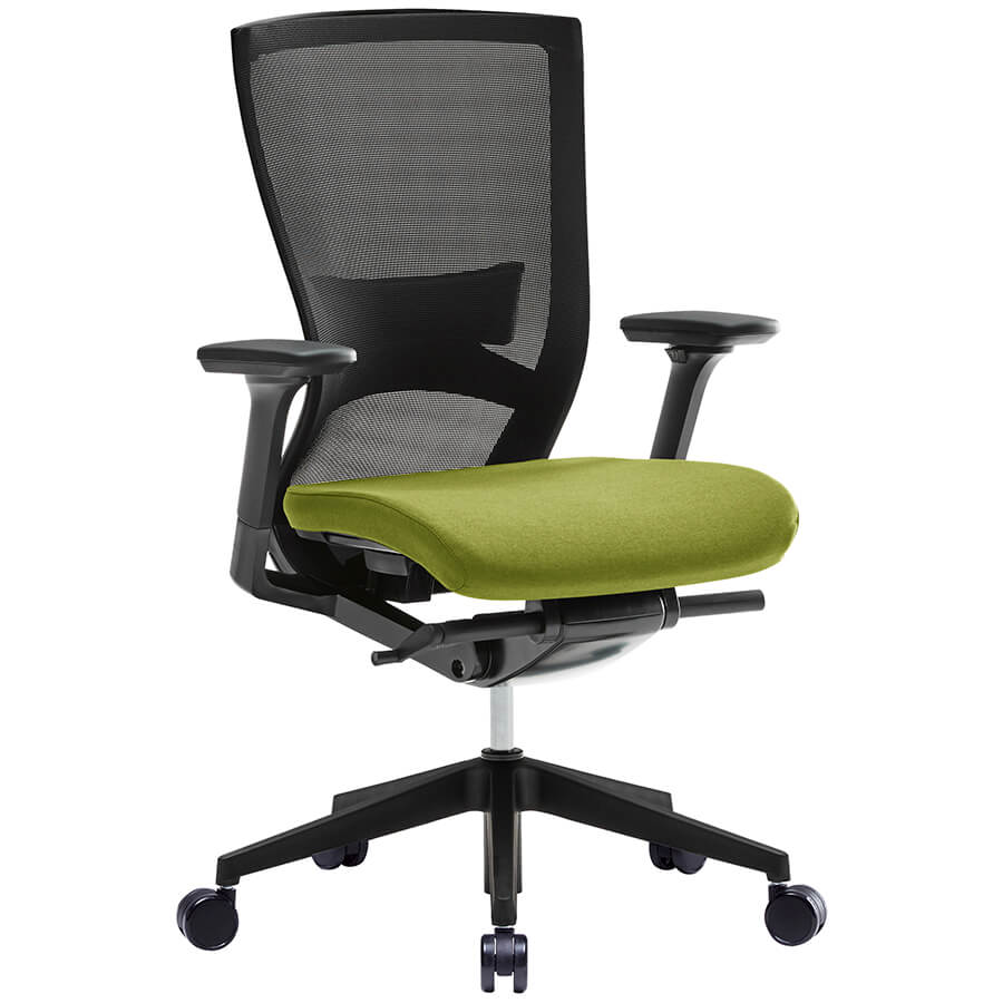CHN4300AZ Кресло для персонала T50 Fursys, обивка сетка / ткань (Светло-зелёное (557В))