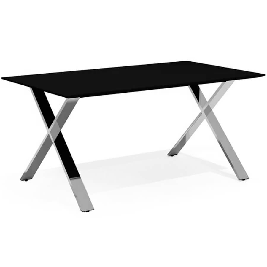 Kvs-161k Стол руководителя Мебель Стиль Kvins Slim (Черный / антрацит MS) Kvs-161k Стол руководителя Мебель Стиль Kvins Slim (Черный / антрацит MS)