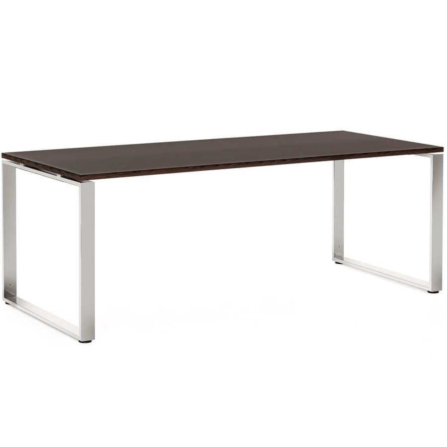 RO200 CH Стол Profoffice ROTONDA (Венге/Хром)