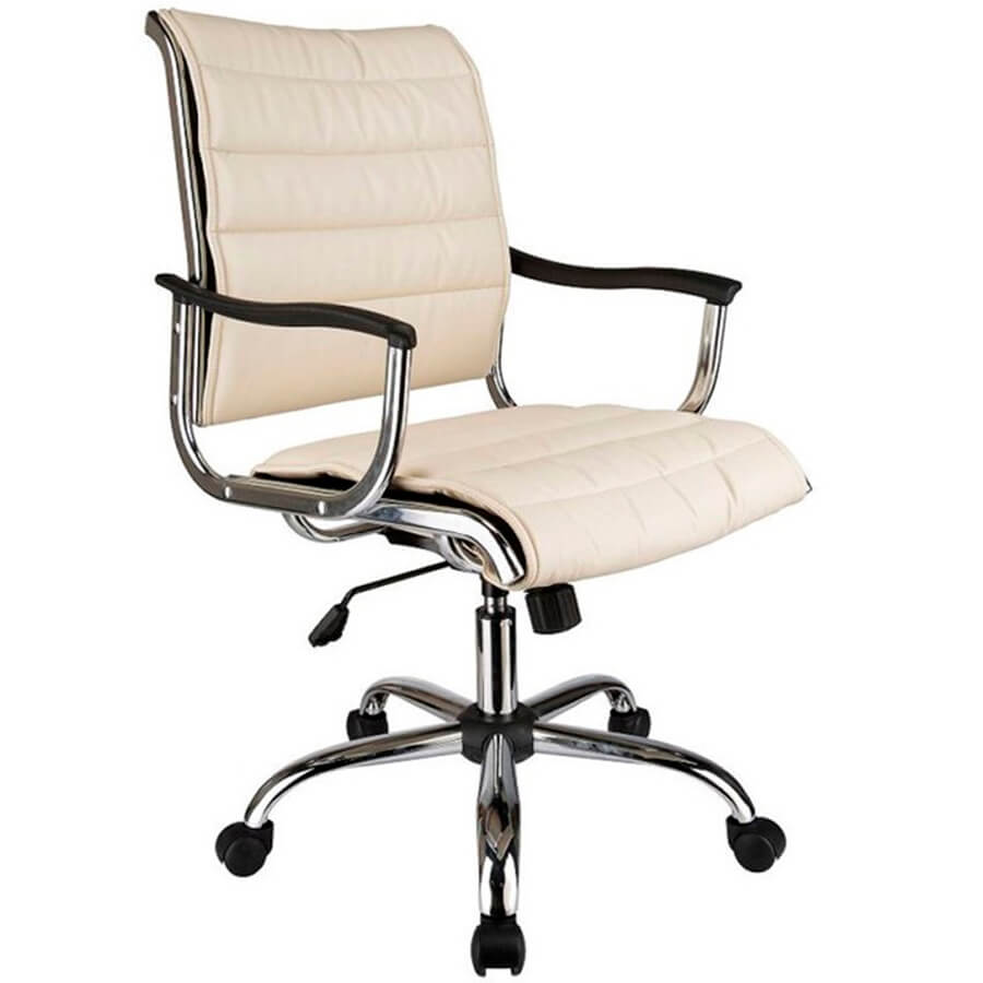 CH-994AXSN Кресло для персонала  Бюрократ, обивка экокожа (Бежевый)