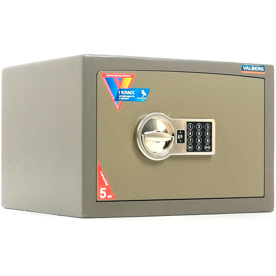 КАРАТ-30 EL Взломостойкий сейф VALBERG, электронный кодовый (Оттенок коричневого с эффектом молотковой эмали)