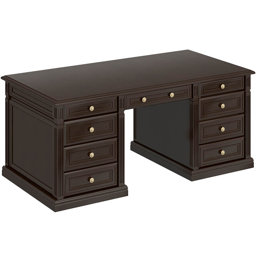 ПК-ВР-СТ205х90 Стол ФЕЛИКС Версаль (Темный орех)