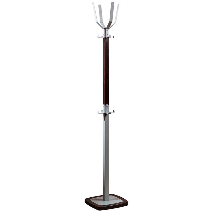 Босс 5 Вешалка напольная Мебелик (Темно-коричневый / Металлик) Босс 5 Вешалка напольная Мебелик (Темно-коричневый / Металлик)