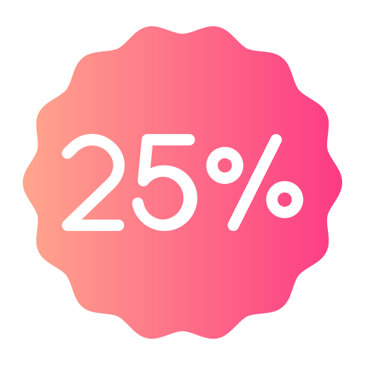 Получи скидку 25%