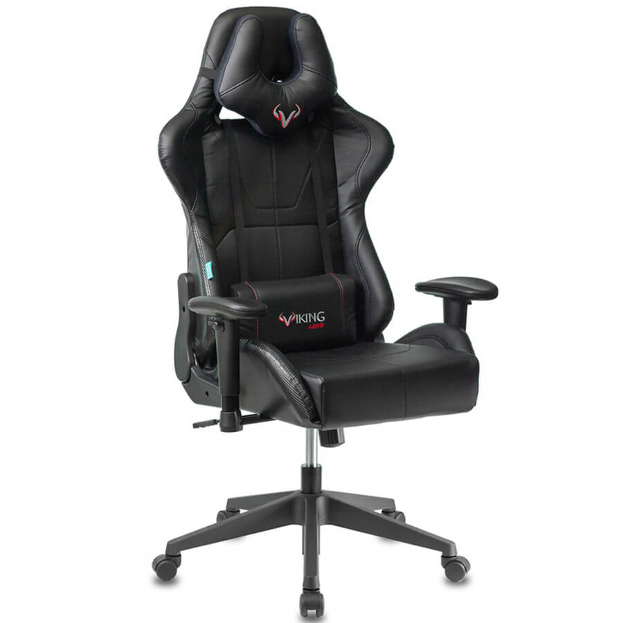 Zombie VIKING 5 AERO Геймерское кресло Zombie Бюрократ, обивка экокожа (Черный Edition)