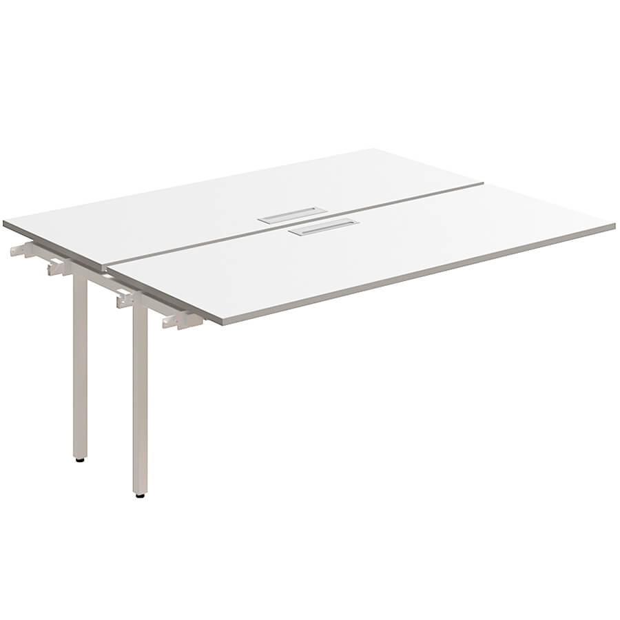 RM-1.1(x2)+F-63 Стол на металлокаркасе Мебель Стиль Rio Project (Белый MS) RM-1.1(x2)+F-63 Стол на металлокаркасе Мебель Стиль Rio Project (Белый MS)