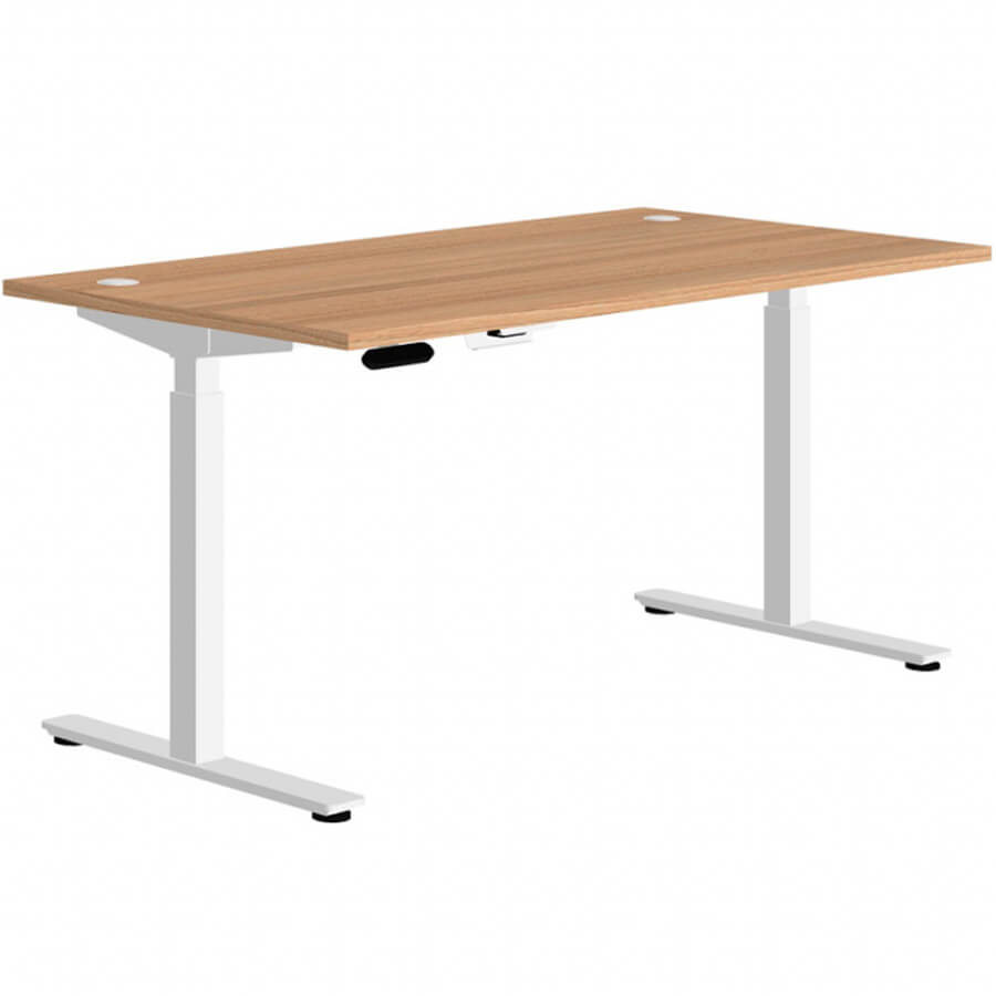 DD-80-2.3 + DD-1601 Стол подъемный с двумя заглушками Мебель Стиль Drive (Швейцарский вяз)