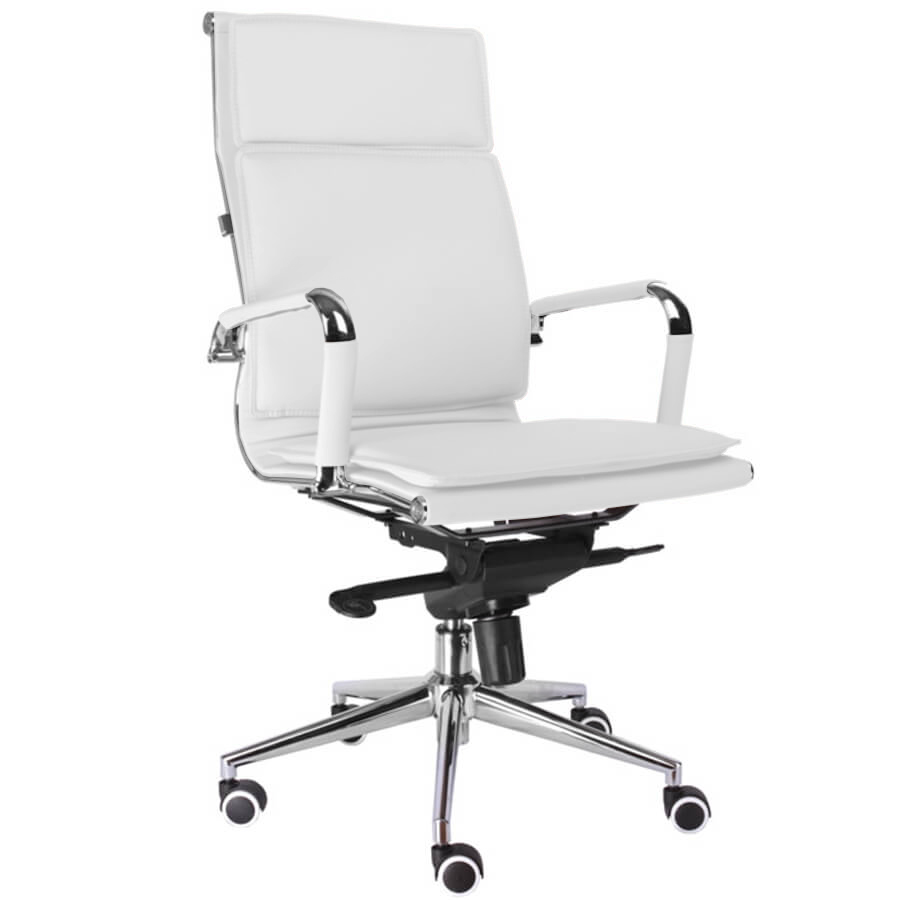 NEREY M Кресло для руководителя  EVERPROF, обивка иск. кожа (Белый) NEREY M Кресло для руководителя  EVERPROF, обивка иск. кожа (Белый)