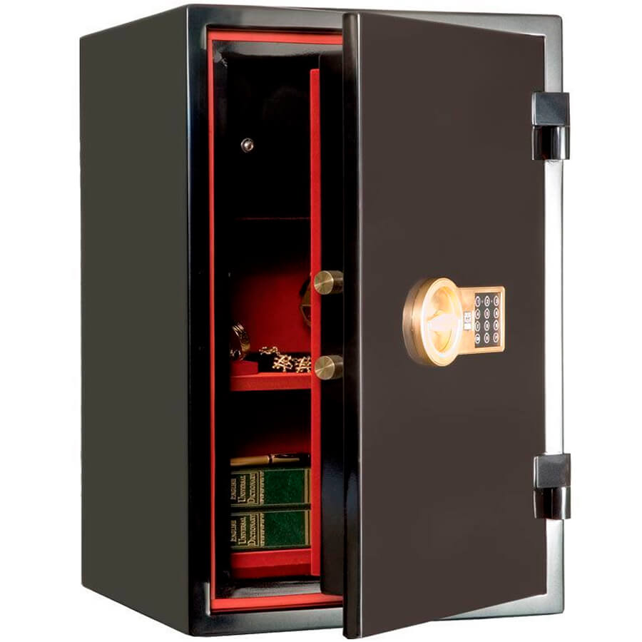 ГАРАНТ-67T.EL GOLD Эксклюзивный сейф VALBERG, электронный кодовый (Черный)