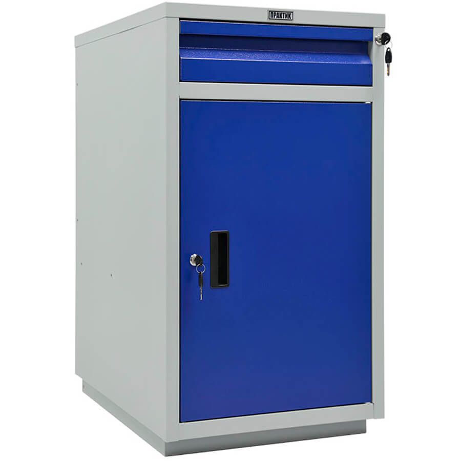 WD-2 Тумба ПРОМЕТ (Корпус (RAL 7038), дверь ящика (RAL 5002).)