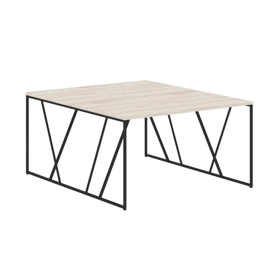 LWST 1316 Столы двойные SKYLAND LOFTIS (Сосна эдмонт/черный)