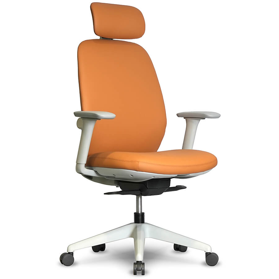 7253A-3 Кресло для руководителя  Евро Офис, обивка иск. кожа (Коричневый MT92-3)