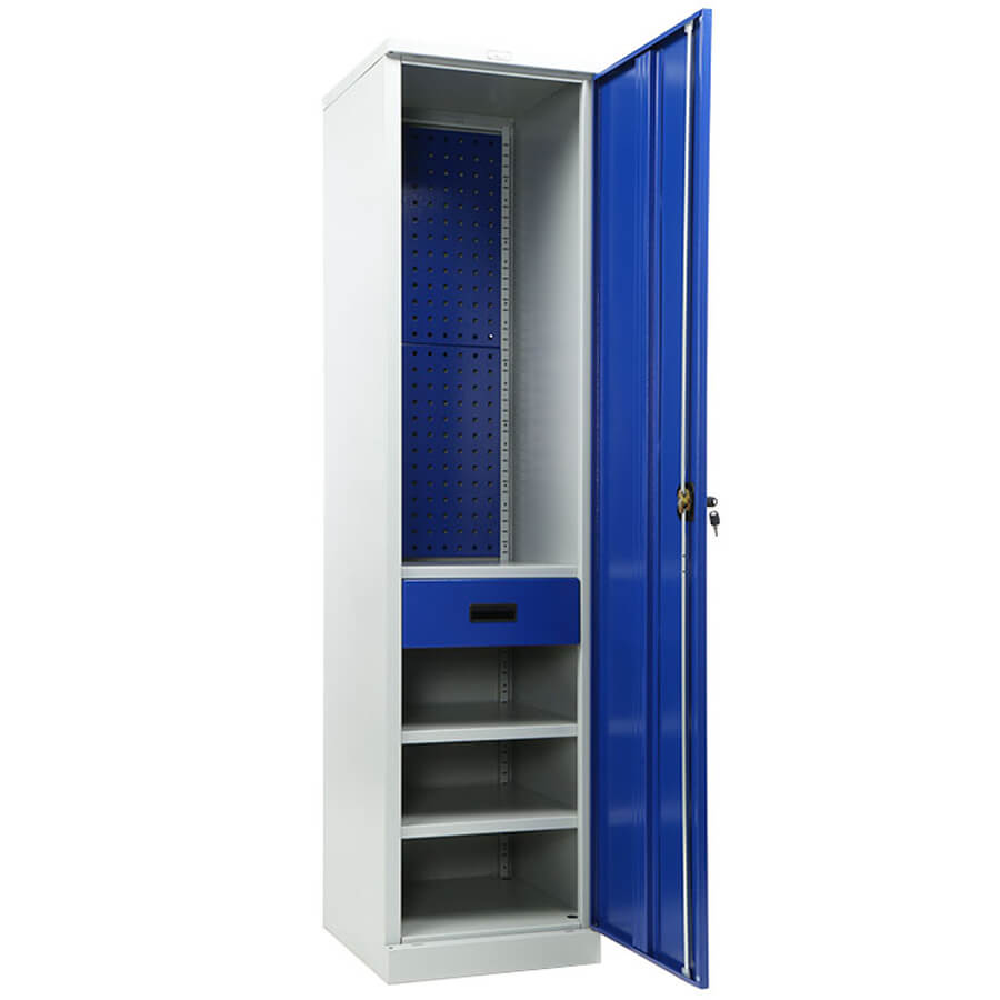 TC-1947-020301 Шкаф инструментальный лёгкий ТС ПРОМЕТ (Корпус (RAL 7038), дверь ящика (RAL 5002).)