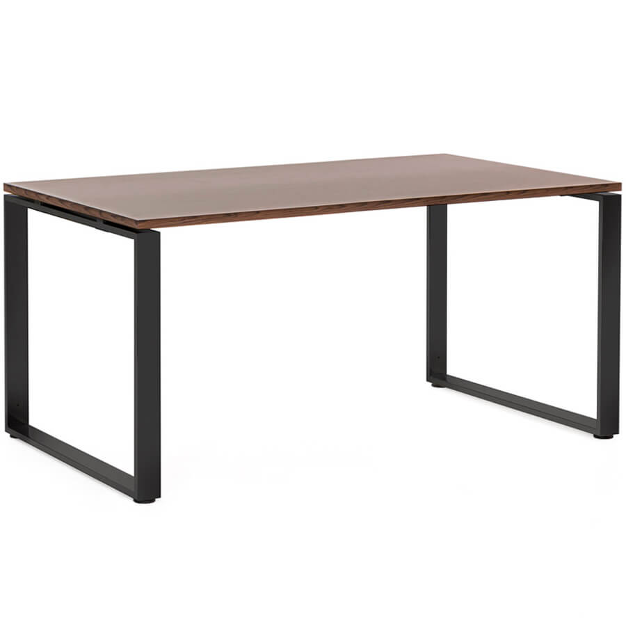 101 101 09 Стол письменный Profoffice Exe (Орех мароне/Чёрный)