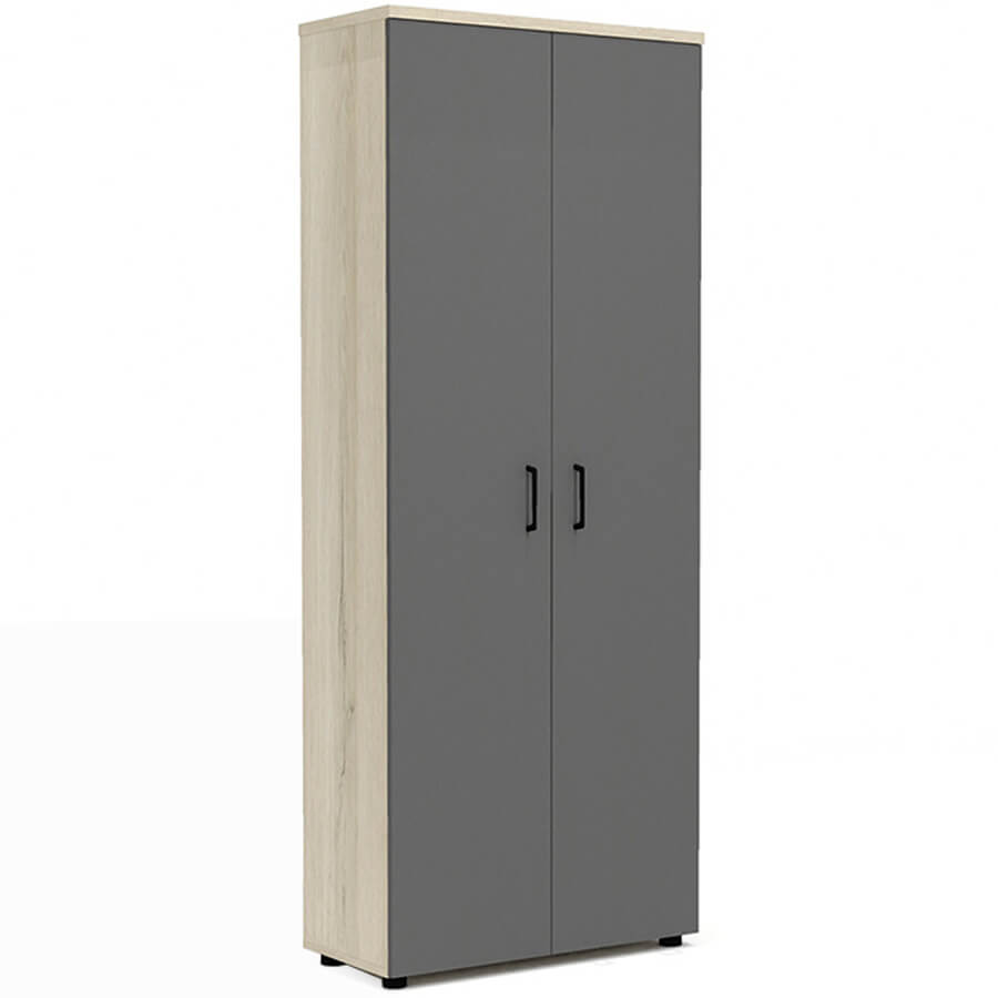 L-48 Шкаф Мебель Стиль LINE (Дуб Кронберг / антрацит)