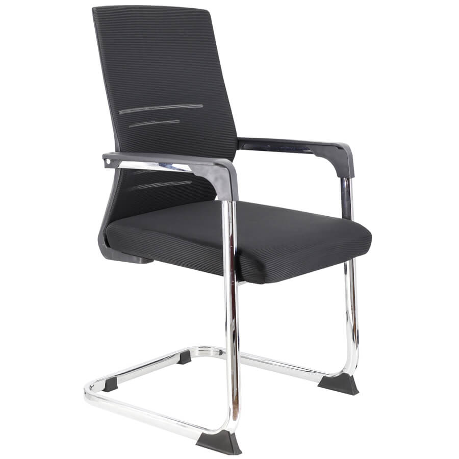 Visit Стул для посетителя  EVERPROF, обивка сетка (Чёрный) Visit Стул для посетителя  EVERPROF, обивка сетка (Чёрный)