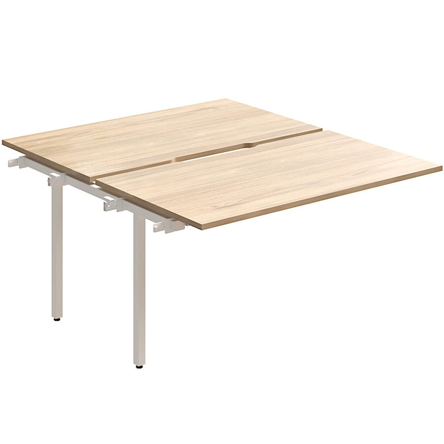 RP-3.2(x2)+F-65 Стол на металлокаркасе Мебель Стиль Rio Project (Швейцарский вяз MS)