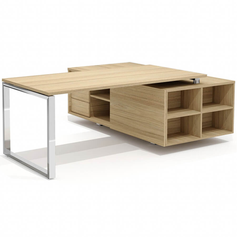 RD-180.1S + RD 38S L Стол рабочий Мебель Стиль Rio | Direct (Швейцарский вяз MS) RD-180.1S + RD 38S L Стол рабочий Мебель Стиль Rio | Direct (Швейцарский вяз MS)