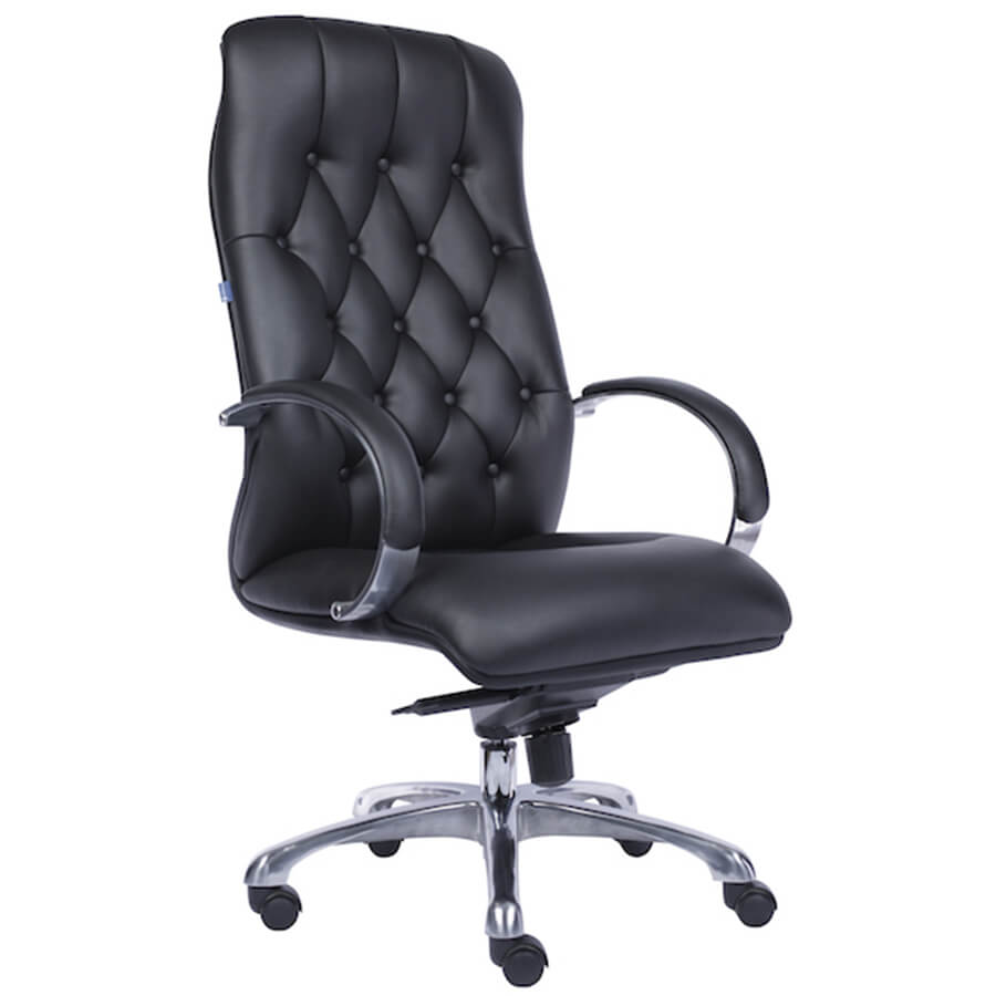 MONACO Кресло для руководителя  EVERPROF, обивка иск. кожа (Чёрный) MONACO Кресло для руководителя  EVERPROF, обивка иск. кожа (Чёрный)