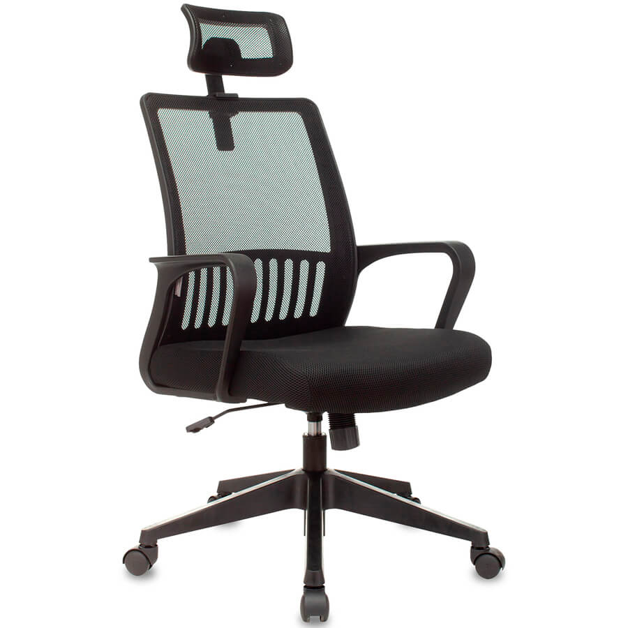 MC-201-H Кресло для руководителя  Бюрократ, обивка комбинированный (Чёрное (TW-11)) MC-201-H Кресло для руководителя  Бюрократ, обивка комбинированный (Чёрное (TW-11))