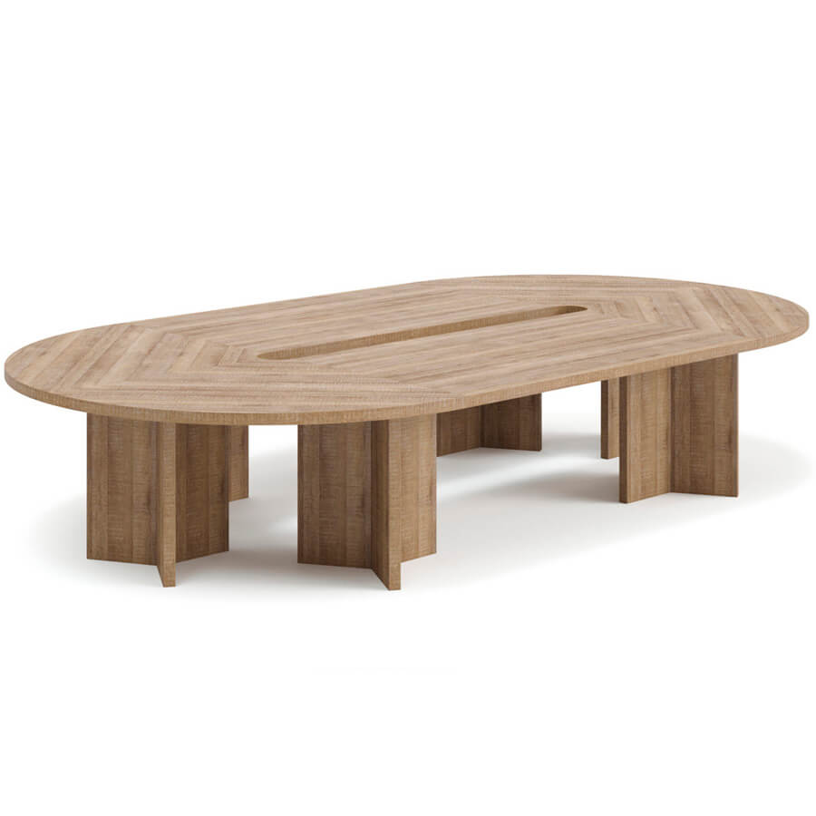 Conference table 360x200 Стол переговоров 360х200 Profoffice Терра / Terra (Капучино)