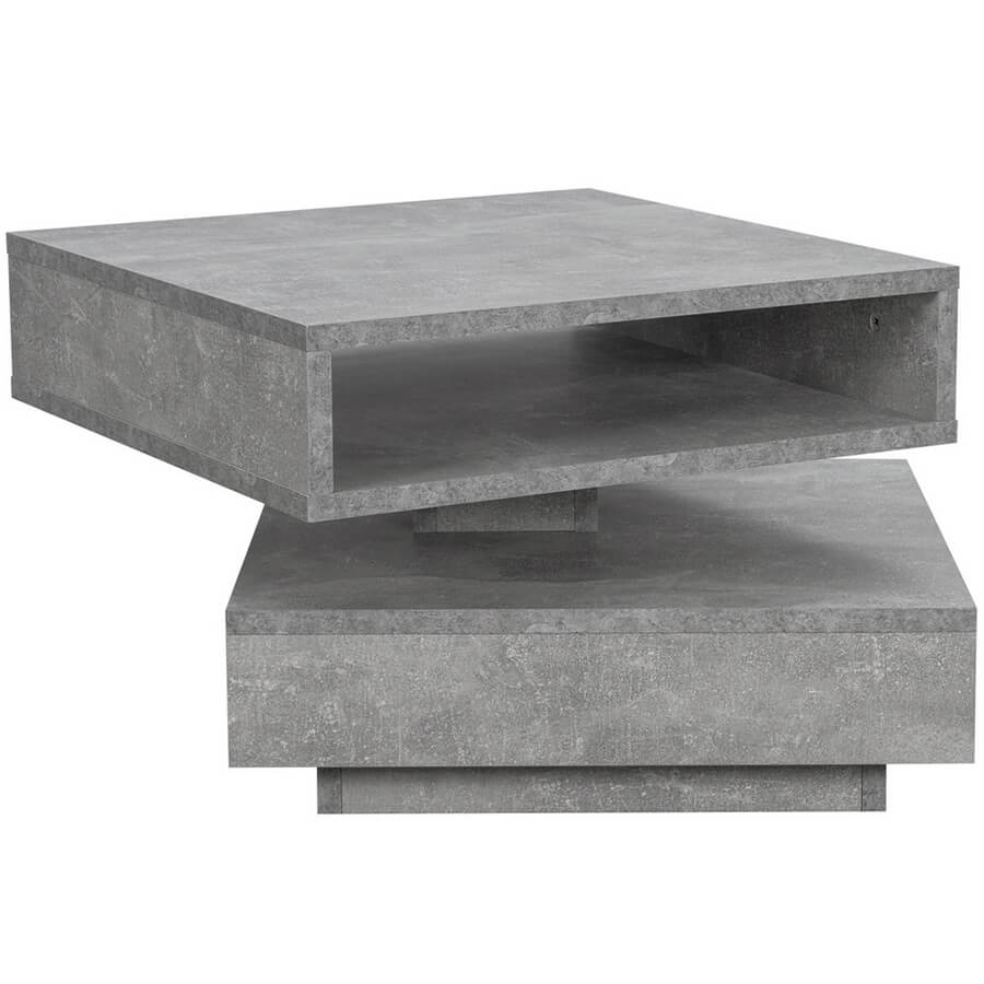 Andy Журнальный стол Мебелик (Серый бетон)