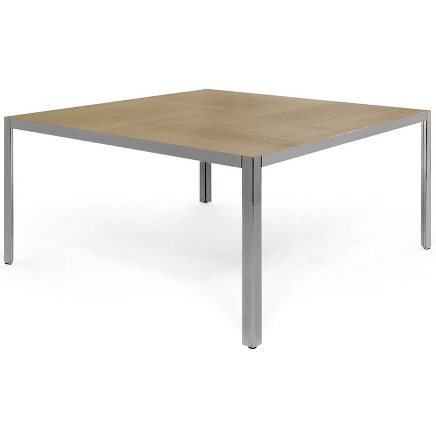 109 301 Стол письменный Profoffice Enzo (Светлый эвкалипт / хром)