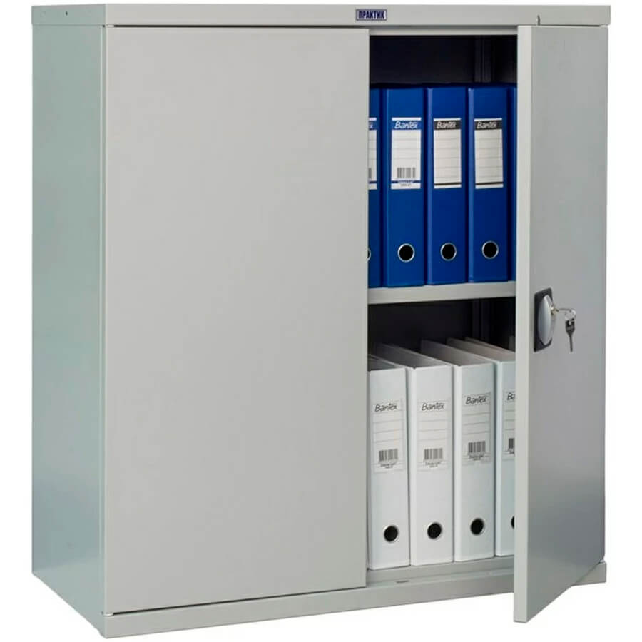 CB-11 Шкаф для офиса ПРОМЕТ, ключевой (Серый полуматовый (RAL 7038))