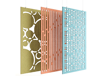 Акустические подвесные перегородки