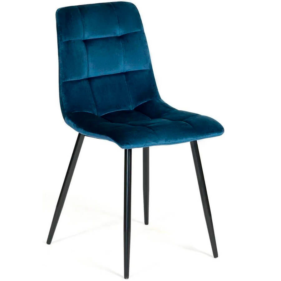 mod. 7094 Стул для посетителя CHILLY TetChair, обивка ткань (Синий)