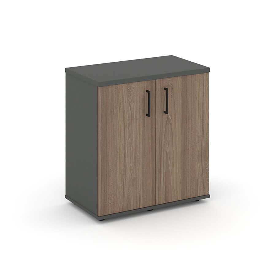 SN.TOP-031 Тумба опорная / приставная RIVA Style Project (Вяз Благородный/Антрацит)