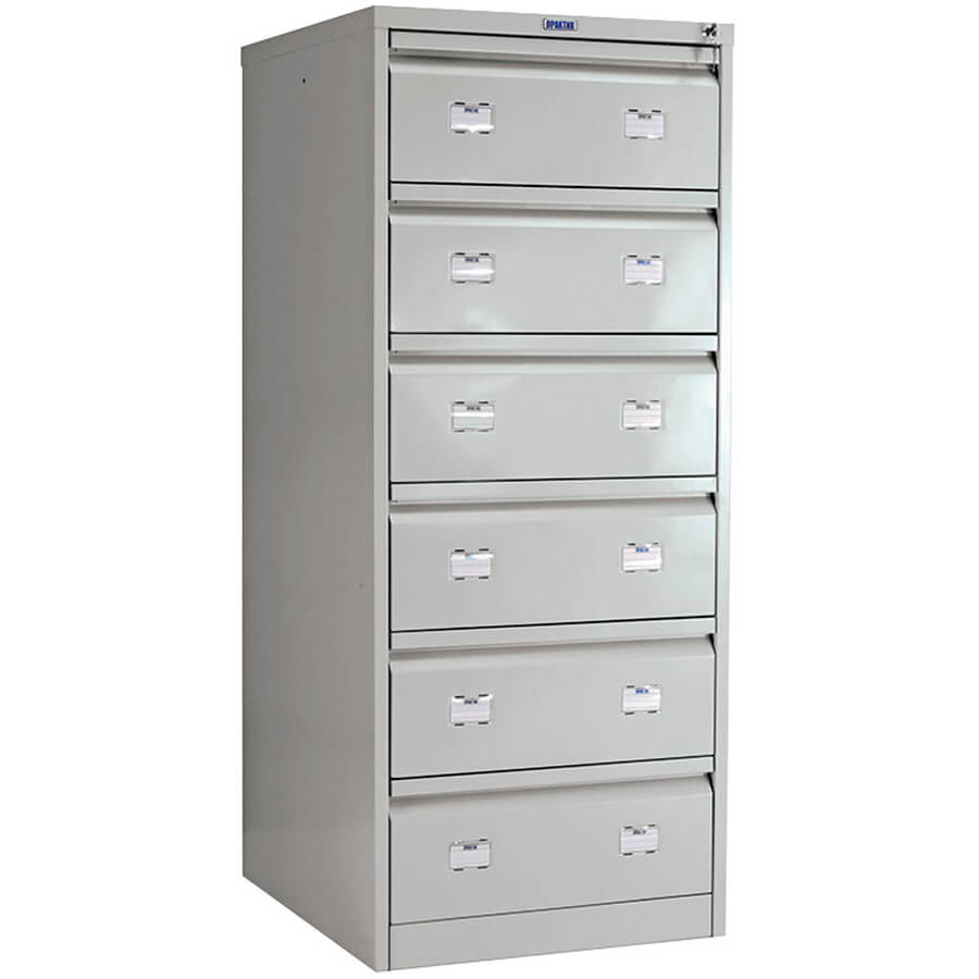 AFC-06C Картотека ПРОМЕТ, ключевой (Серый полуматовый (RAL 7038))