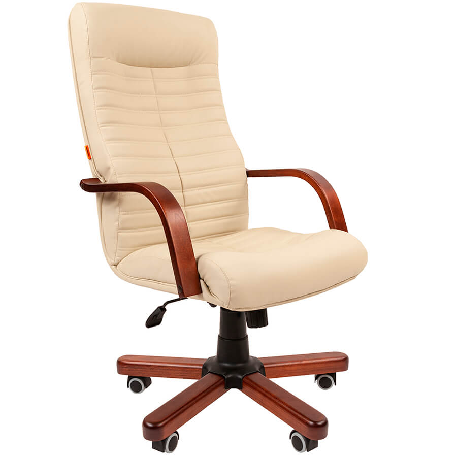 480 WD Кресло для руководителя  Chairman, обивка экокожа (Бежевый)