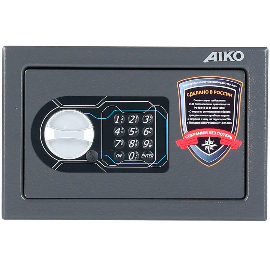 TT-170 EL Оружейный сейф AIKO, электронный кодовый (Графит структурированный (RAL 7024)) TT-170 EL Оружейный сейф AIKO, электронный кодовый (Графит структурированный (RAL 7024))