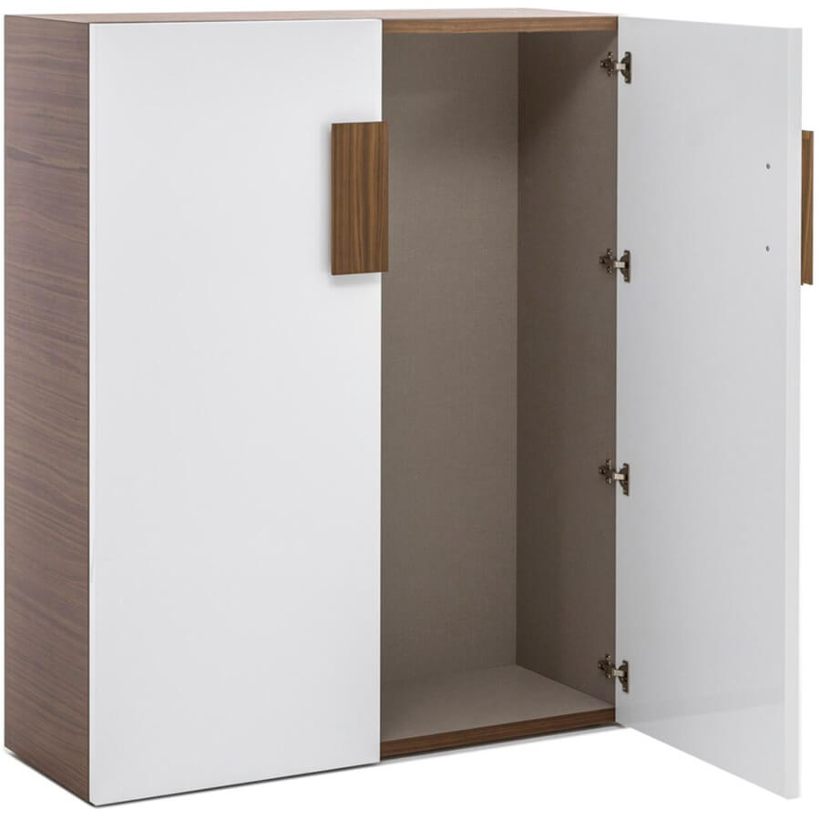 KY3093 002 Каркас шкафа Profoffice KYO (Орех/Белый)