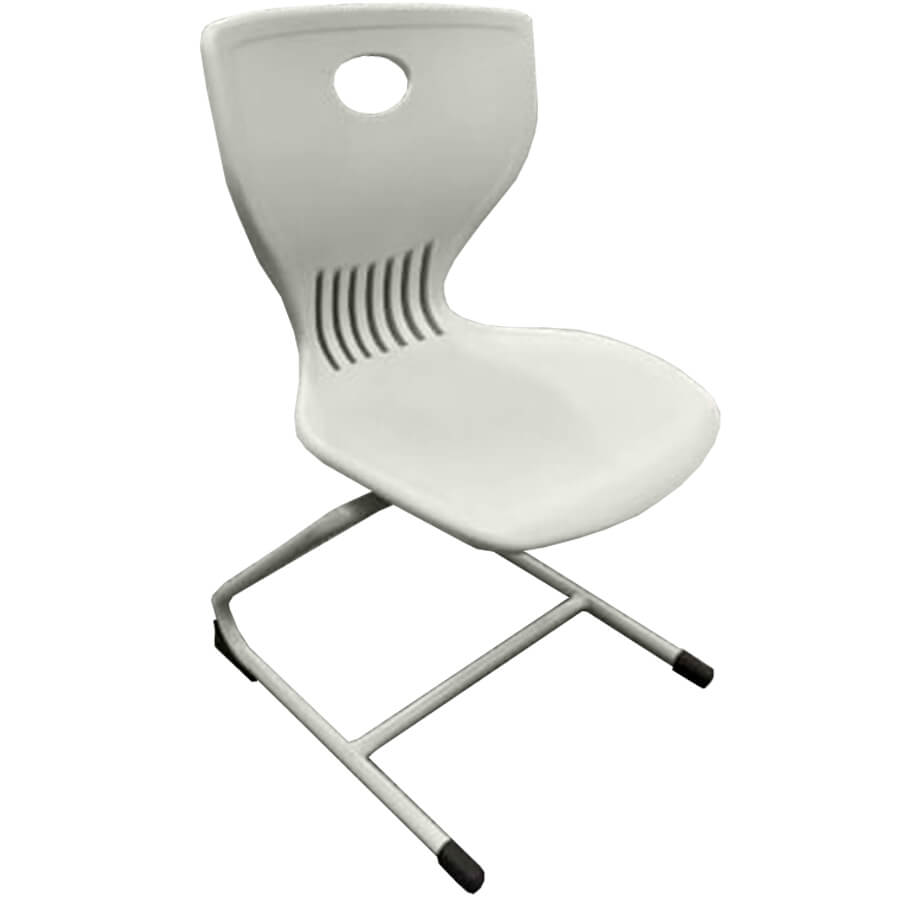 Light dray Стул для посетителя  Евро Офис, обивка пластик (Серый)