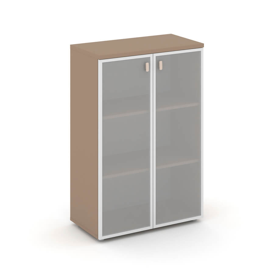 ES.ST-2.4R Шкаф средний широкий RIVA Estetica (Латте/Сатин матовый)