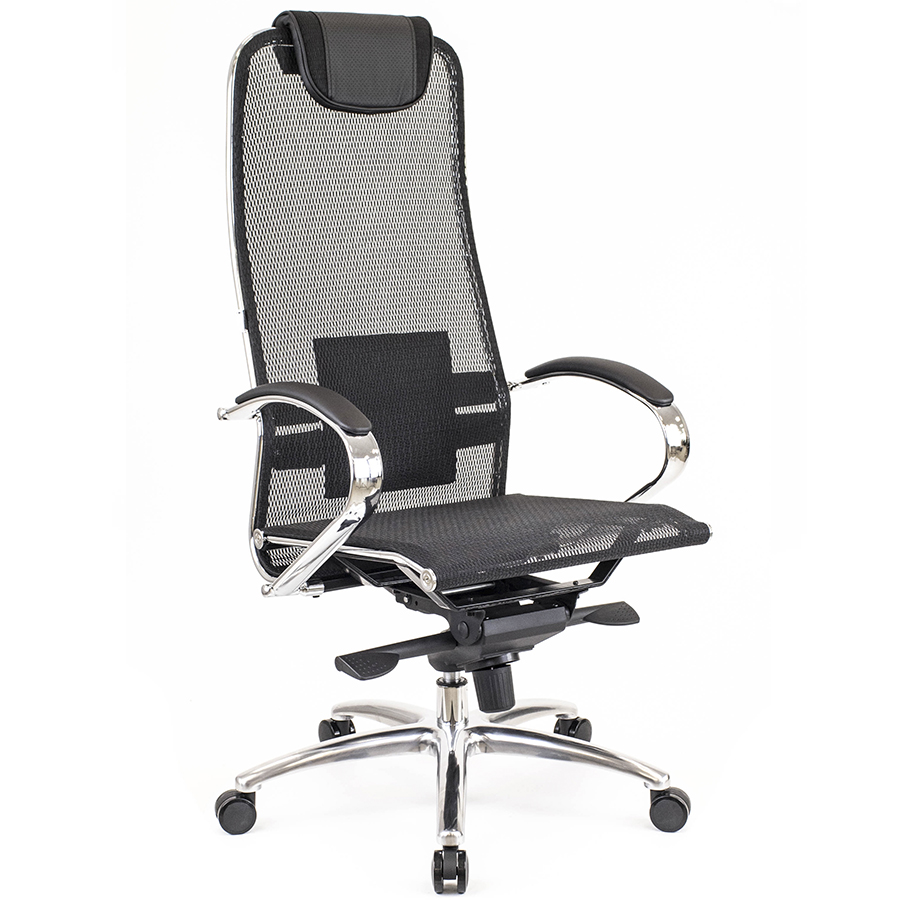 DECO Кресло для руководителя  EVERPROF, обивка сетка (Чёрный) DECO Кресло для руководителя  EVERPROF, обивка сетка (Чёрный)