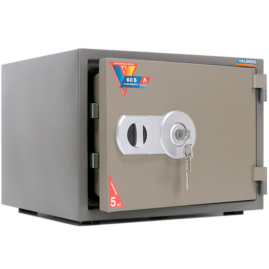 FRS 36 KL Огнестойкий сейф ПРОМЕТ, ключевой (Молотковая эмаль - коричневая)