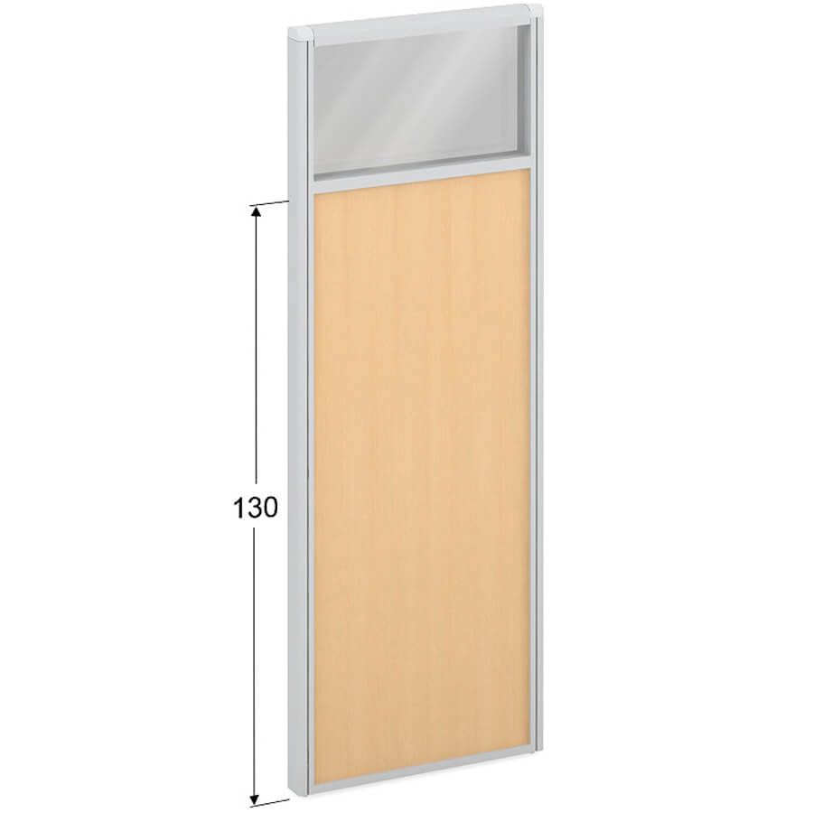 ПК-ЛГ-МДК167Х60/130С/Д Модуль комбинированный ФЕЛИКС (Стекло+бук.нат)