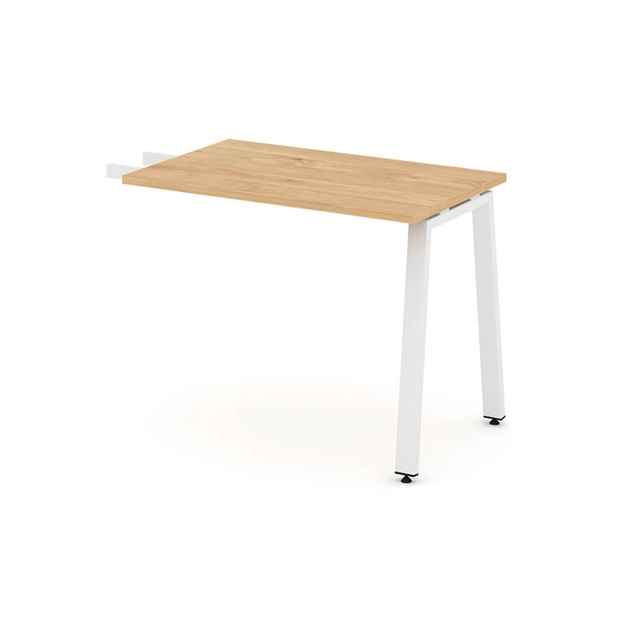 SN-6A.BR-003 Брифинг-приставка RIVA Style Project (Тиквуд Светлый/Металл Белый)