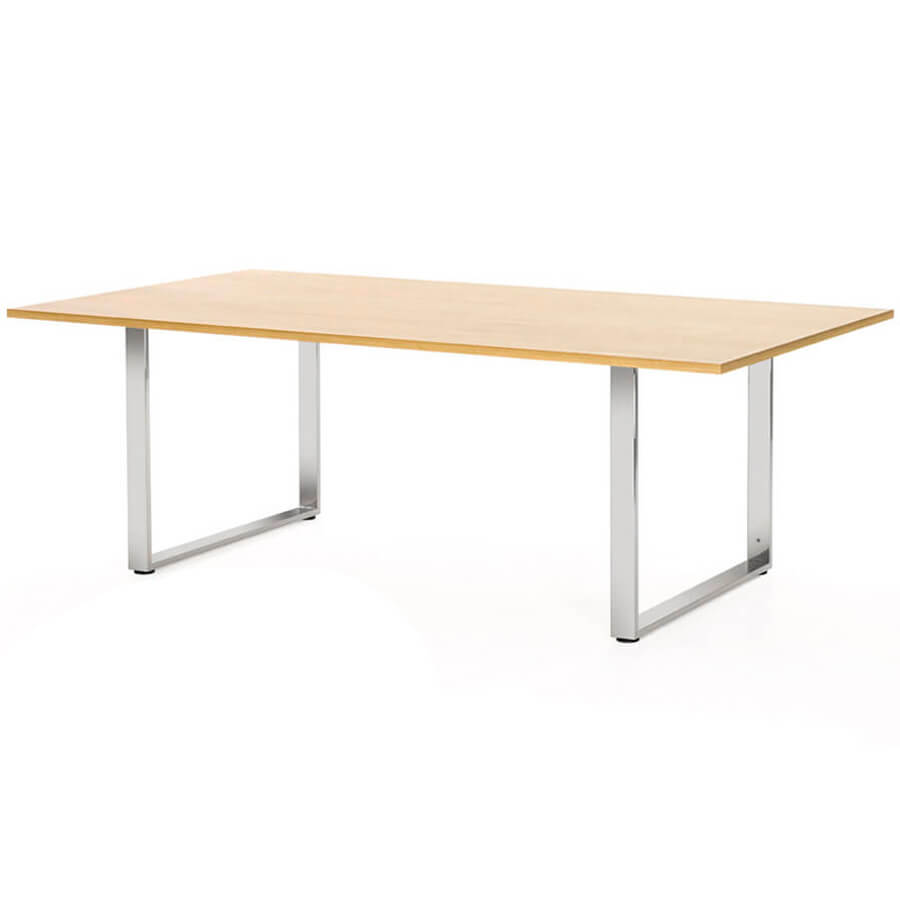 101 901 07 Стол переговоров Profoffice Exe (Дуб флоре/Хром)