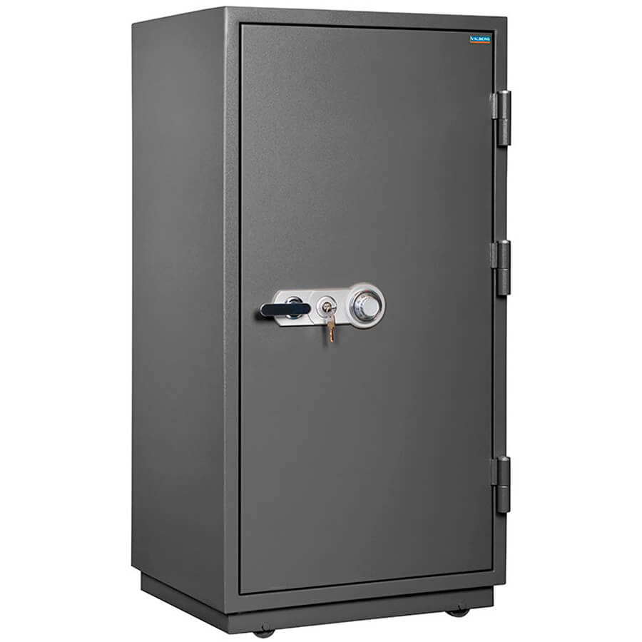 FRS 140 T-CL Огнестойкий сейф ПРОМЕТ, механический кодовый + ключевой (Молотковая эмаль - коричневая)