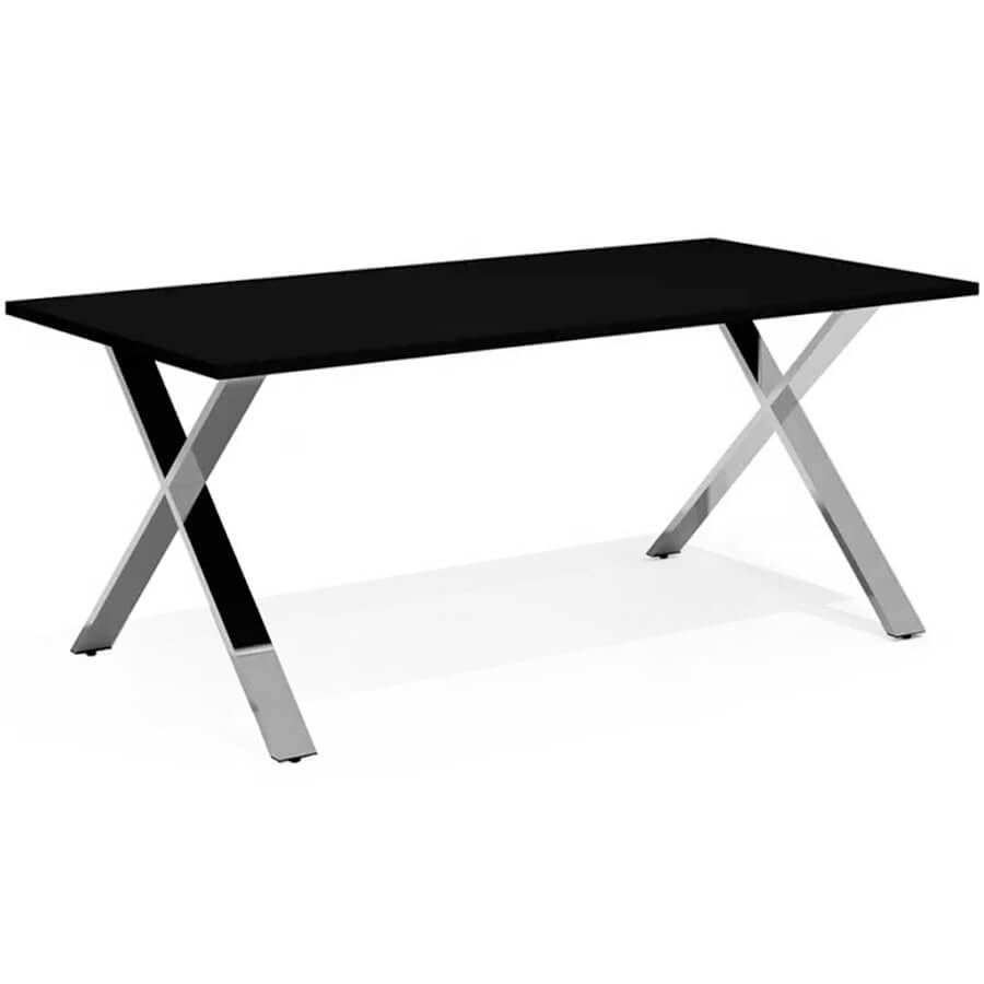 Kvs-180k Стол руководителя Мебель Стиль Kvins Slim (Черный / антрацит MS) Kvs-180k Стол руководителя Мебель Стиль Kvins Slim (Черный / антрацит MS)