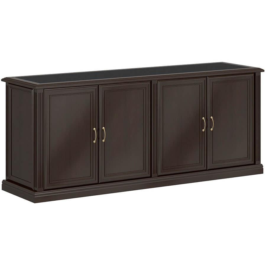 ПК-ВР-ГЦ200Х55К Греденция ФЕЛИКС Версаль (Темный орех)