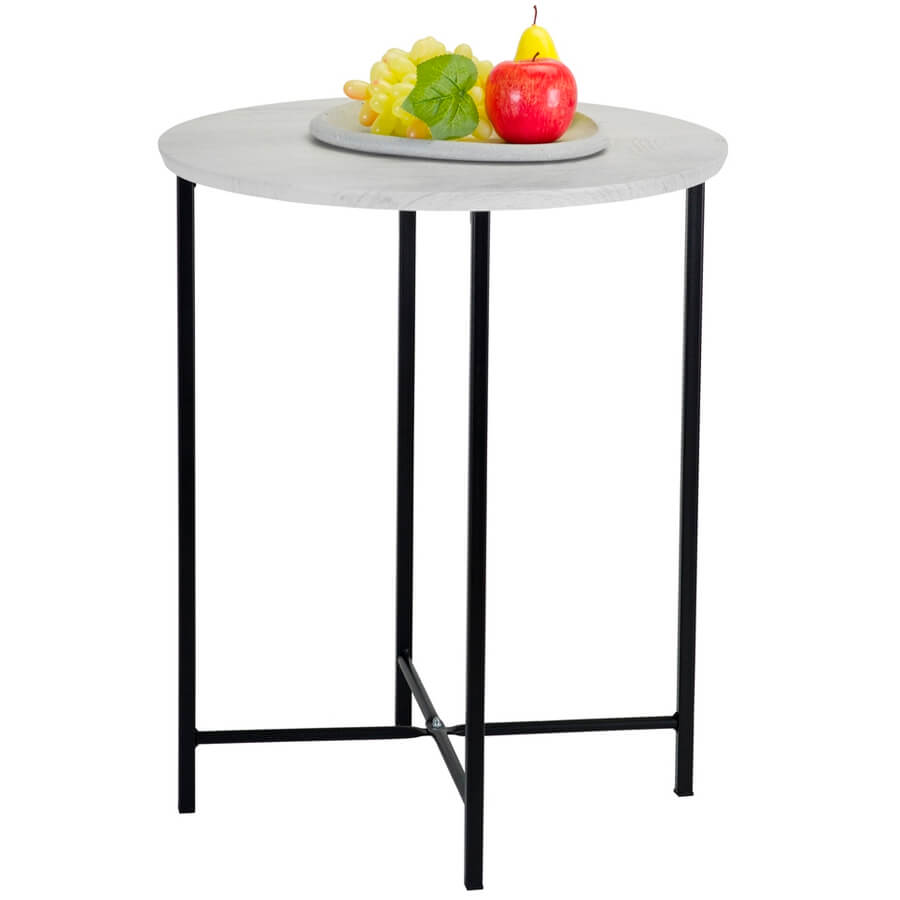 BeautyStyle 16 Журнальный стол Мебелик (Дуб дымчатый / Черный)