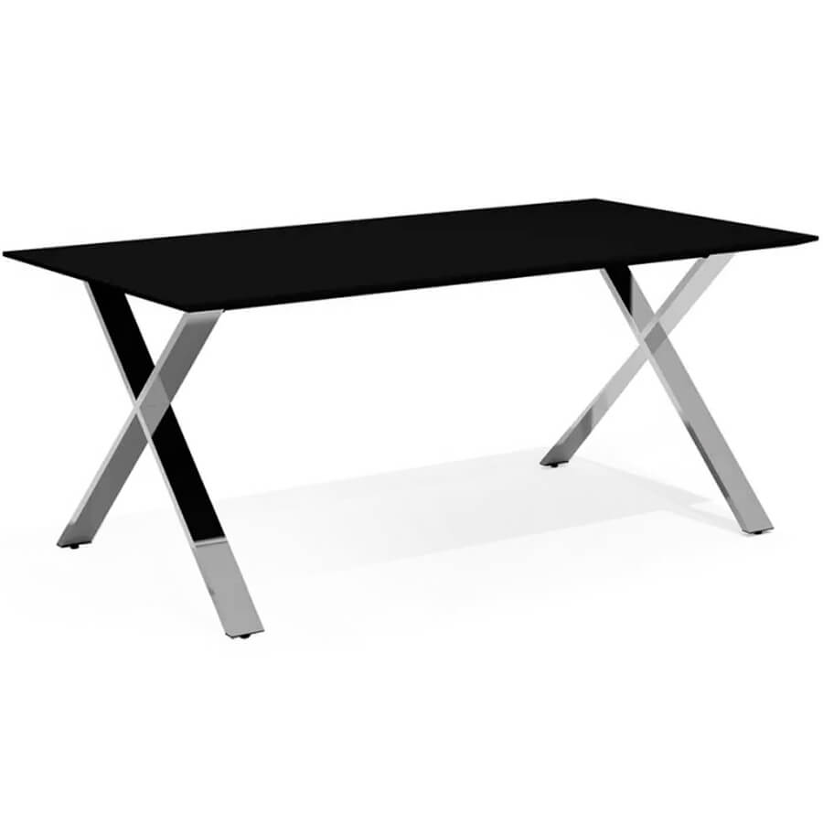 Kvs-181k Стол руководителя Мебель Стиль Kvins Slim (Черный / антрацит MS) Kvs-181k Стол руководителя Мебель Стиль Kvins Slim (Черный / антрацит MS)