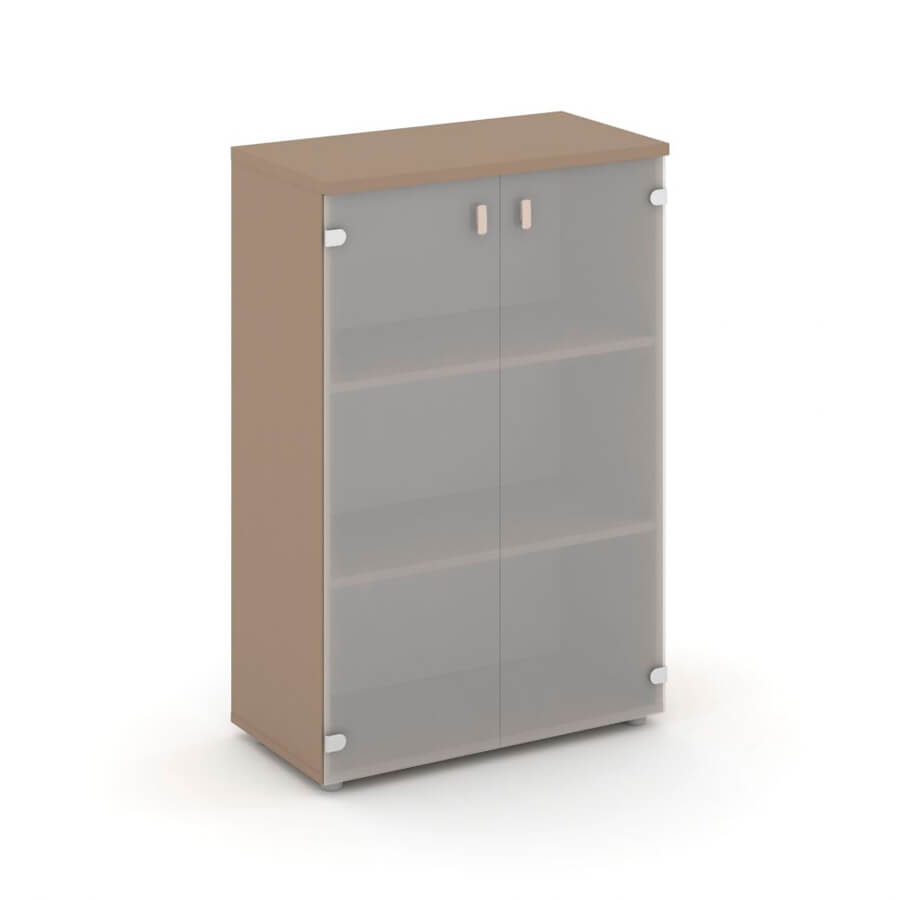 ES.ST-2.4 Шкаф средний широкий RIVA Estetica (Латте/Сатин матовый)